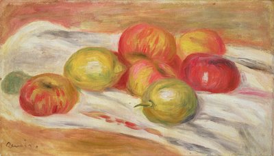 Seven Apples by Pierre Auguste Renoir